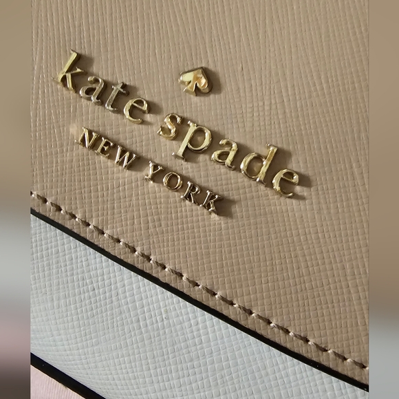 Kate Spade Madison Colorblock Convertible Crossbody Clutch Wallet & Dustbag EUC - Picture 3 of 15